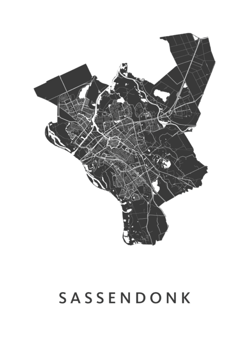 Sassendonk Carnaval Stadskaart Tilburg