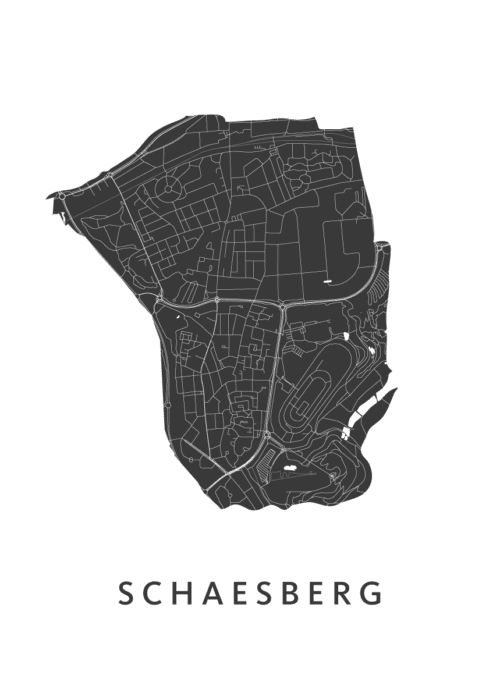 Schaesberg Stadskaart Poster Kopen