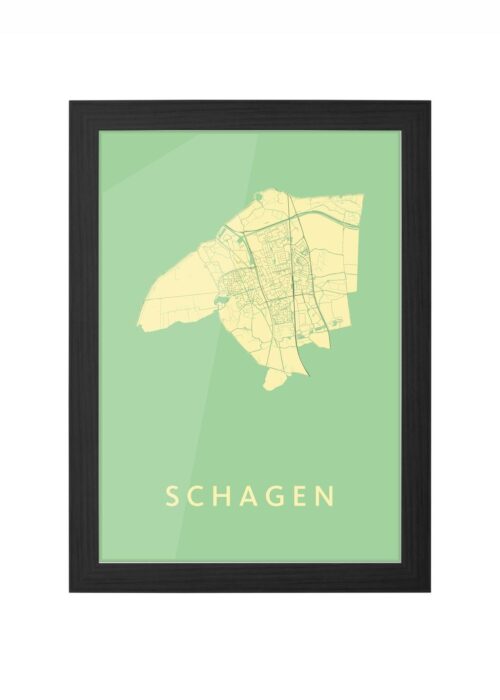 Schagen Spring Ingelijst in Zwart lijst Kopen | Kunst in Kaart