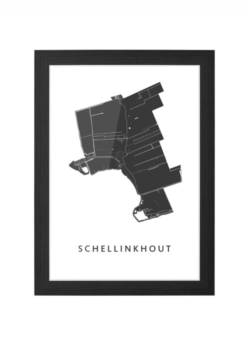 Schellinkhout Ingelijst in Zwart lijst Kopen | Kunst in Kaart