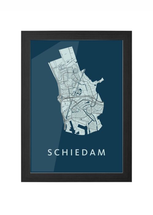 Schiedam Navy Ingelijst in Zwart lijst Kopen | Kunst in Kaart