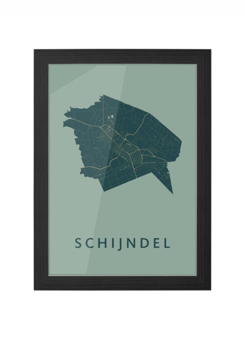 Schijndel Amazon Ingelijst in Zwart lijst Kopen | Kunst in Kaart