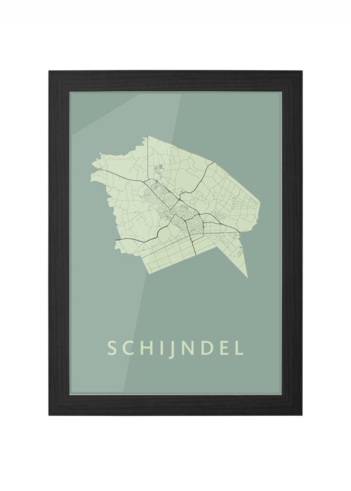 Schijndel Olive Ingelijst in Zwart lijst Kopen | Kunst in Kaart