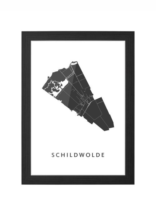 Schildwolde Ingelijst in Zwart lijst Kopen | Kunst in Kaart
