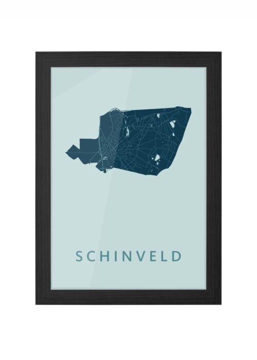 Schinveld Mint Ingelijst in Zwart lijst Kopen | Kunst in Kaart