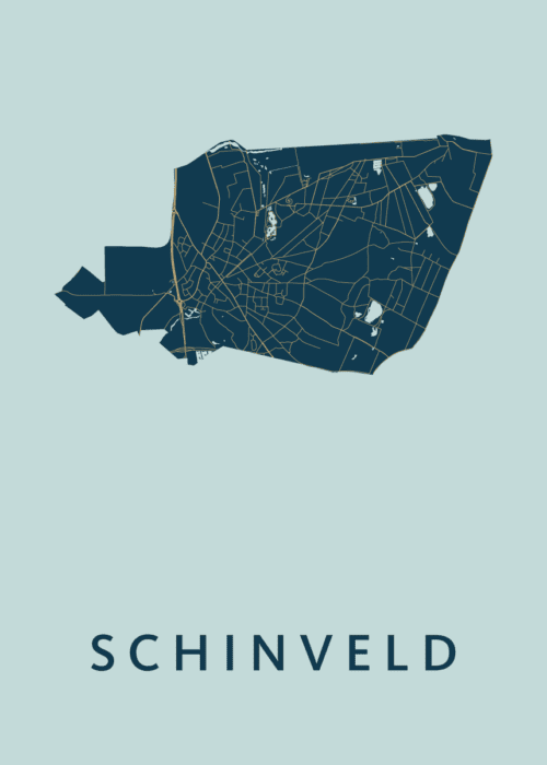 Schinveld Stadskaart - Prussian
