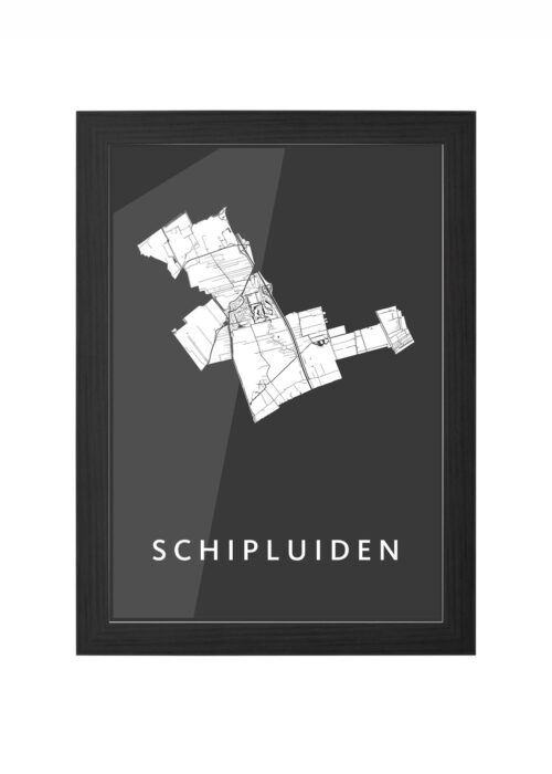 Schipluiden Black Ingelijst in Zwart lijst Kopen | Kunst in Kaart