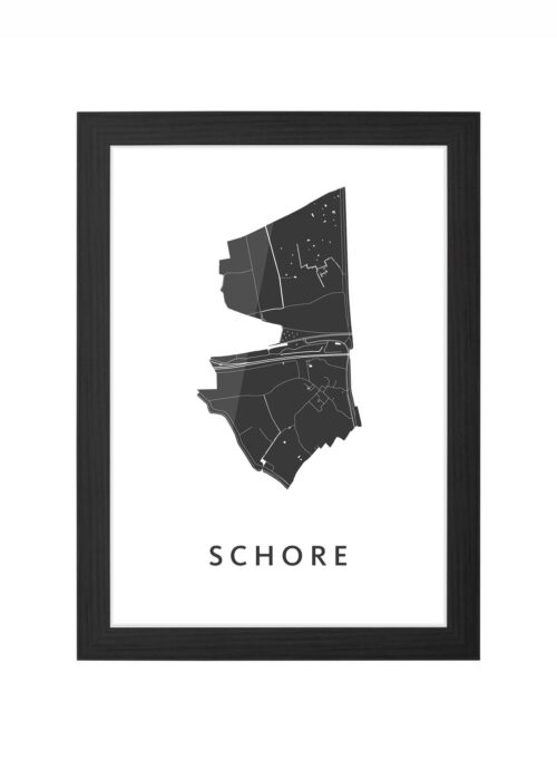 Schore Ingelijst in Zwart lijst Kopen | Kunst in Kaart