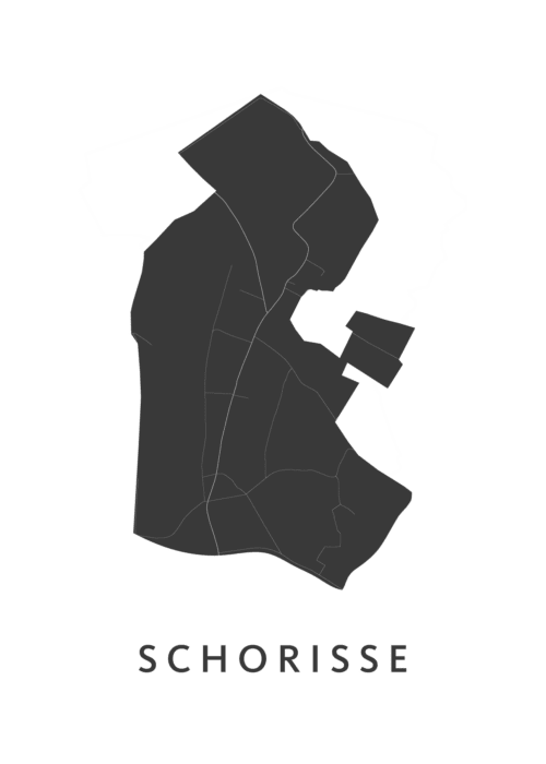 Schorisse Kaart Poster