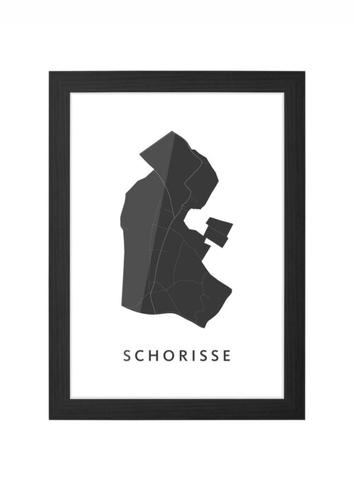Schorisse Ingelijst in Zwart lijst Kopen | Kunst in Kaart