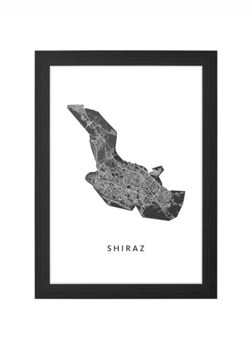 Shiraz Ingelijst in Zwart lijst Kopen | Kunst in Kaart