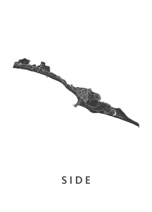 Side Kaart Poster