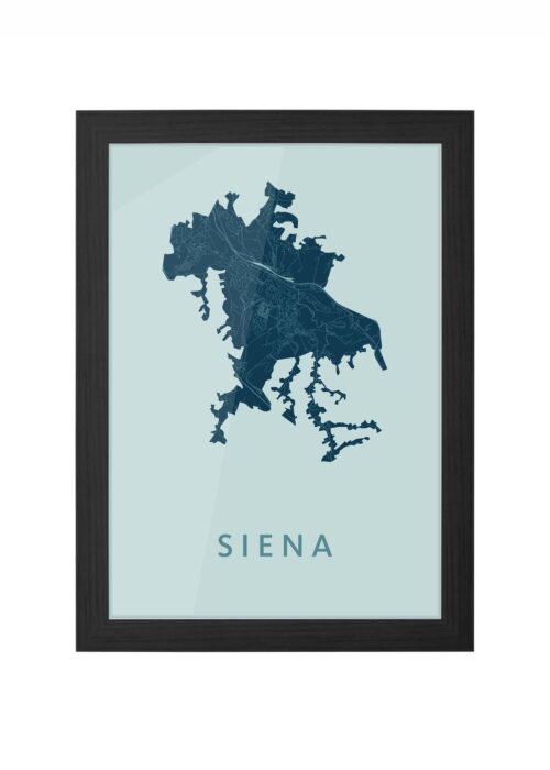 Siena Mint Ingelijst in Zwart lijst Kopen | Kunst in Kaart