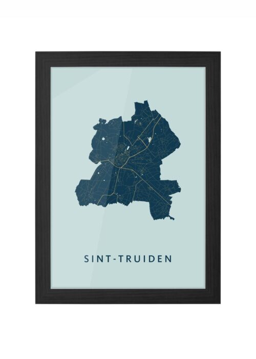 Sint-Truiden Prussian Ingelijst in Zwart lijst Kopen | Kunst in Kaart