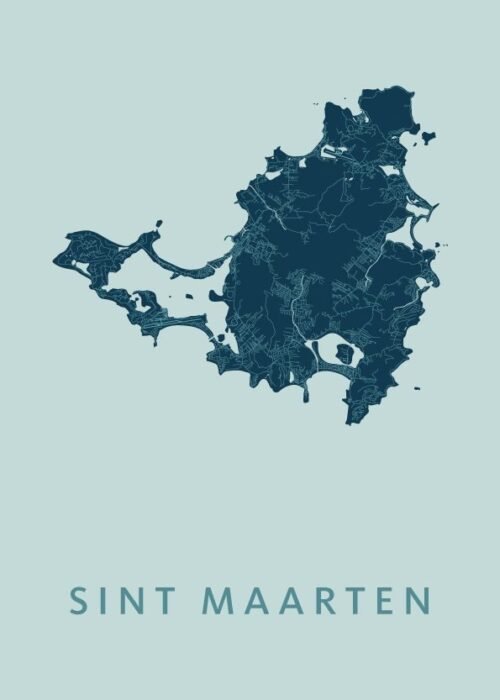 Sint Maarten Mint Map