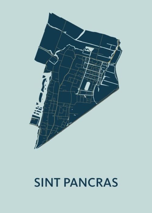 Sint Pancras Stadskaart - Prussian