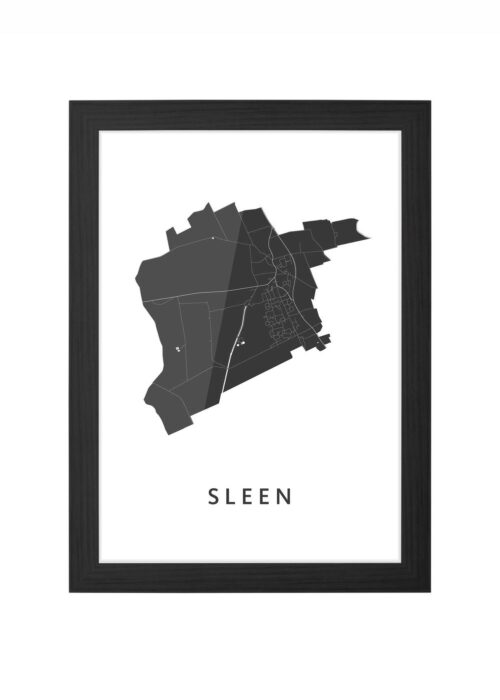 Sleen Ingelijst in Zwart lijst Kopen | Kunst in Kaart