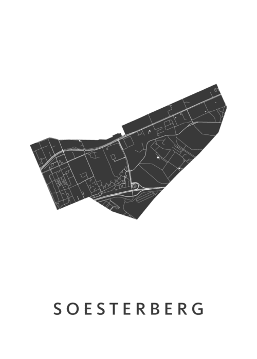 Soesterberg Stadskaart Poster Kopen