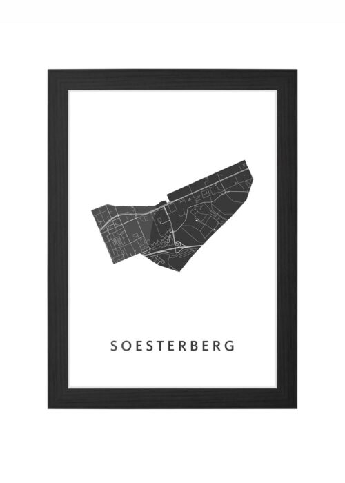 Soesterberg Ingelijst in Zwart lijst Kopen | Kunst in Kaart