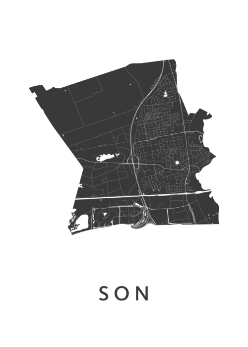 Son Stadskaart Poster Kopen