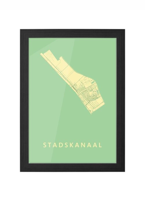 Stadskanaal Spring Ingelijst in Zwart lijst Kopen | Kunst in Kaart