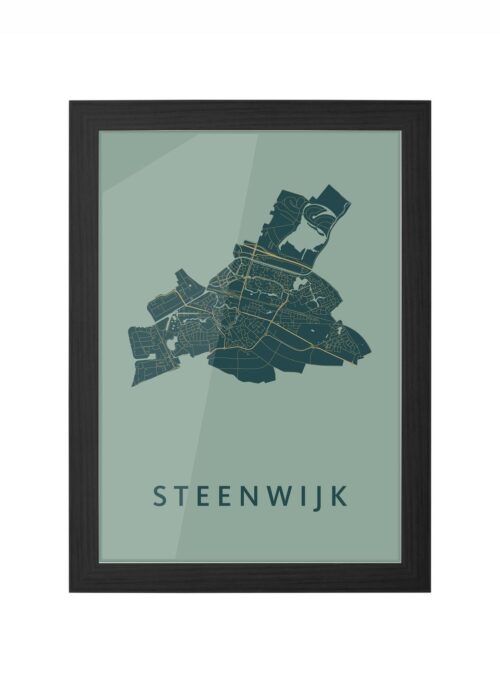 Steenwijk Amazon Ingelijst in Zwart lijst Kopen | Kunst in Kaart
