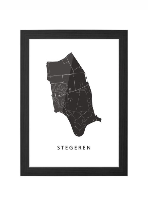 Stegeren Ingelijst in Zwart lijst Kopen | Kunst in Kaart