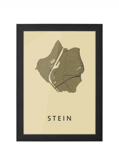 Stein GoldenRod Ingelijst in Zwart lijst Kopen | Kunst in Kaart