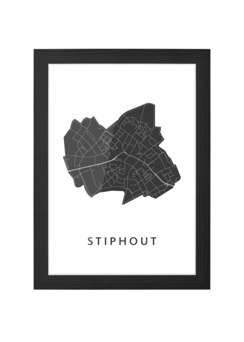 Stiphout Ingelijst in Zwart lijst Kopen | Kunst in Kaart