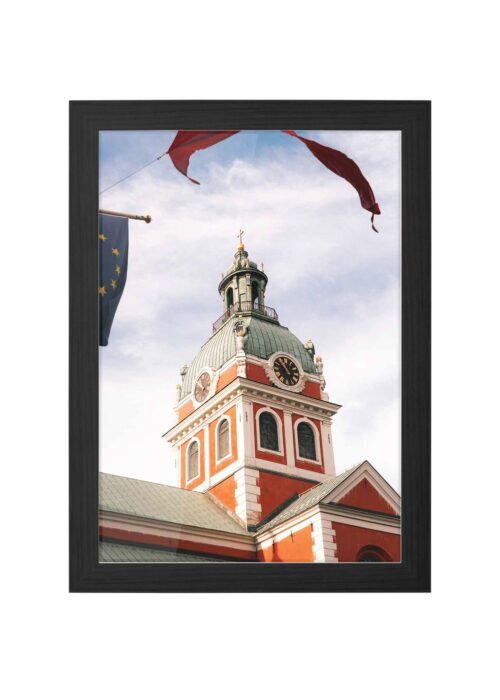 saint james's church fotografie poster ingelijst in zwarte lijst