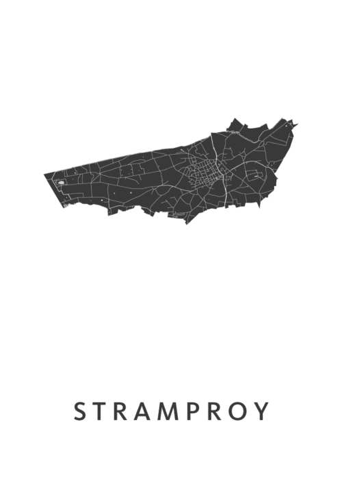 Stramproy Kaart Poster