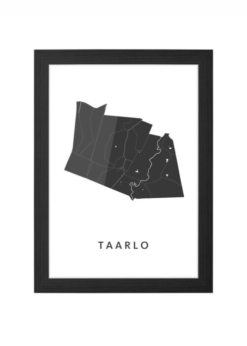 Taarlo Ingelijst in Zwart lijst Kopen | Kunst in Kaart