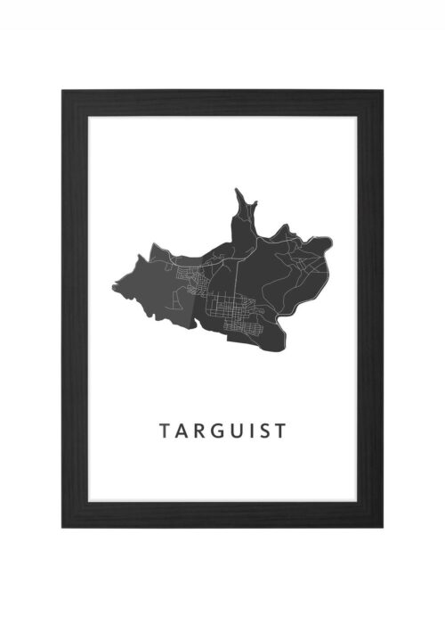 Targuist Ingelijst in Zwart lijst Kopen | Kunst in Kaart