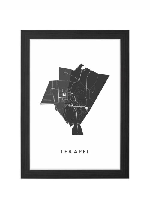 Ter Apel Ingelijst in Zwart lijst Kopen | Kunst in Kaart