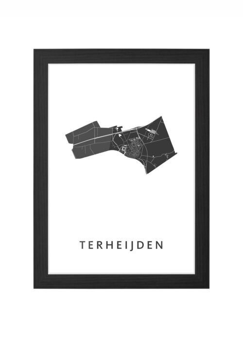 Terheijden Ingelijst in Zwart lijst Kopen | Kunst in Kaart