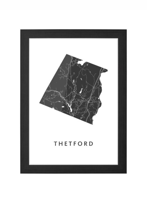 Thetford Ingelijst in Zwart lijst Kopen | Kunst in Kaart