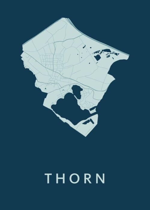 Thorn Feldgrau Stadskaart Poster Kopen
