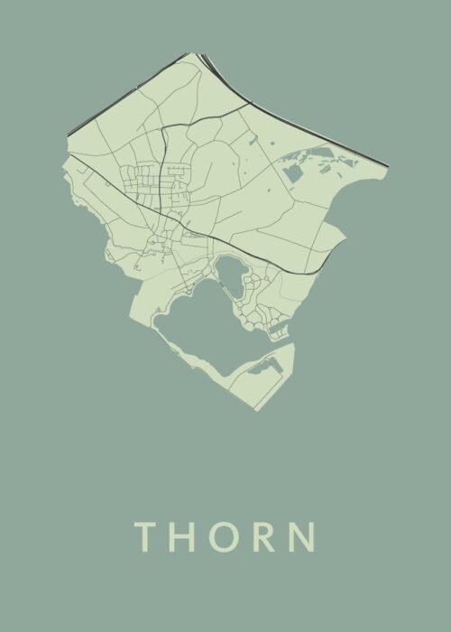 Thorn Stadskaart - Olive