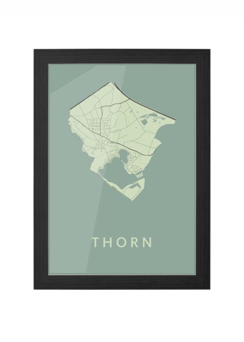 Thorn Olive Ingelijst in Zwart lijst Kopen | Kunst in Kaart