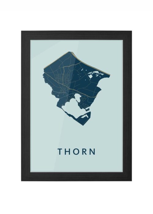Thorn Prussian Ingelijst in Zwart lijst Kopen | Kunst in Kaart