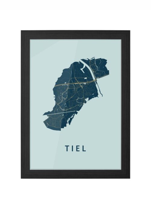 Tiel Prussian Ingelijst in Zwart lijst Kopen | Kunst in Kaart