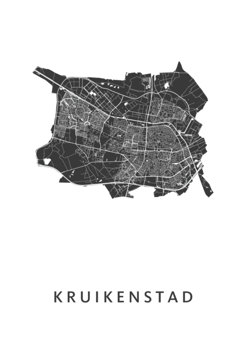 Kruikenstad Carnaval Stadskaart Poster Kopen