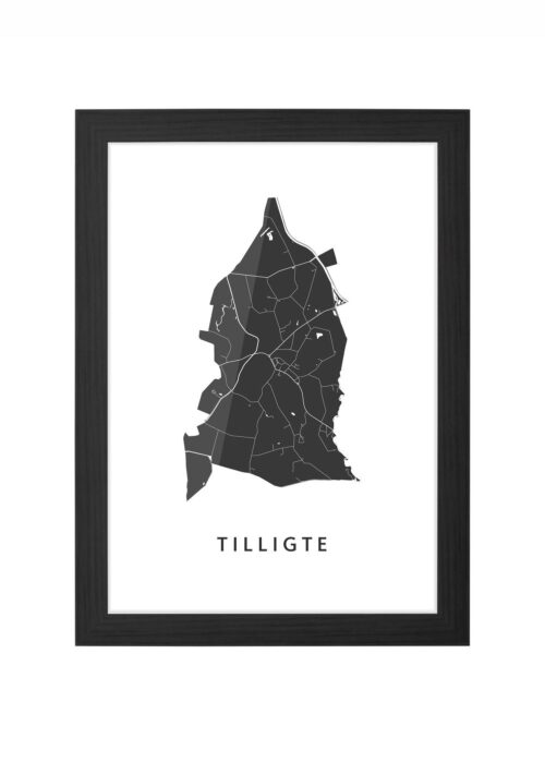 Tilligte Ingelijst in Zwart lijst Kopen | Kunst in Kaart
