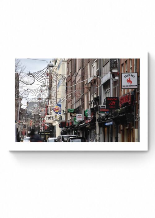 Toeristisch Amsterdam - Stadsfotografie - Poster