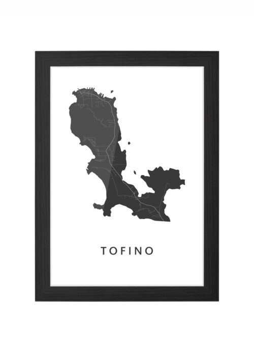 Tofino Ingelijst in Zwart lijst Kopen | Kunst in Kaart