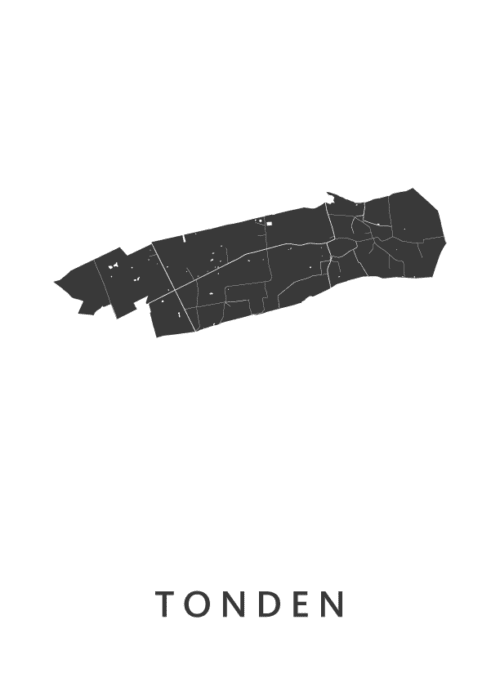 Tonden Stadskaart