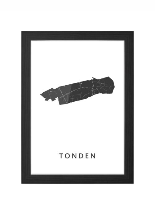 Tonden Ingelijst in Zwart lijst Kopen | Kunst in Kaart