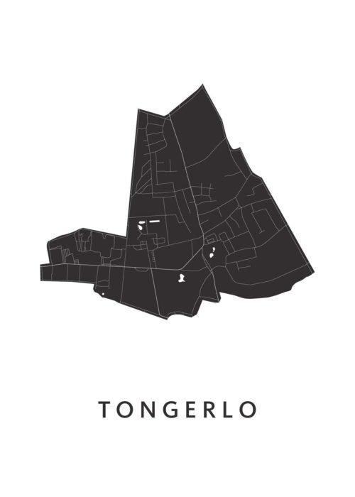 Tongerlo Stadskaart Poster Kopen