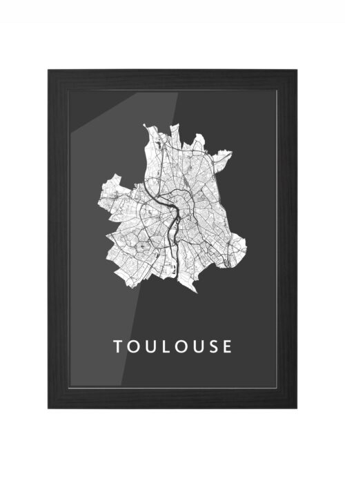 Toulouse Black Ingelijst in Zwart lijst Kopen | Kunst in Kaart