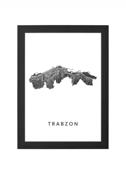Trabzon Ingelijst in Zwart lijst Kopen | Kunst in Kaart